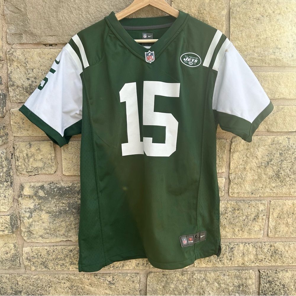 Nike On-Field New York Jets Jersey Tim‎ Tebow #15 Youth Sz XL (18-20) Women’s L